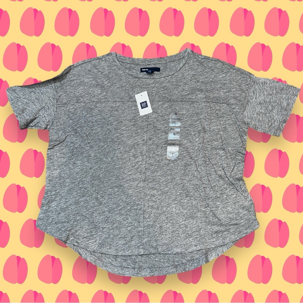 NEW Round Hem GAP Shirt Girls Large (10)